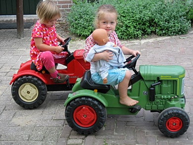 op-de-tractor